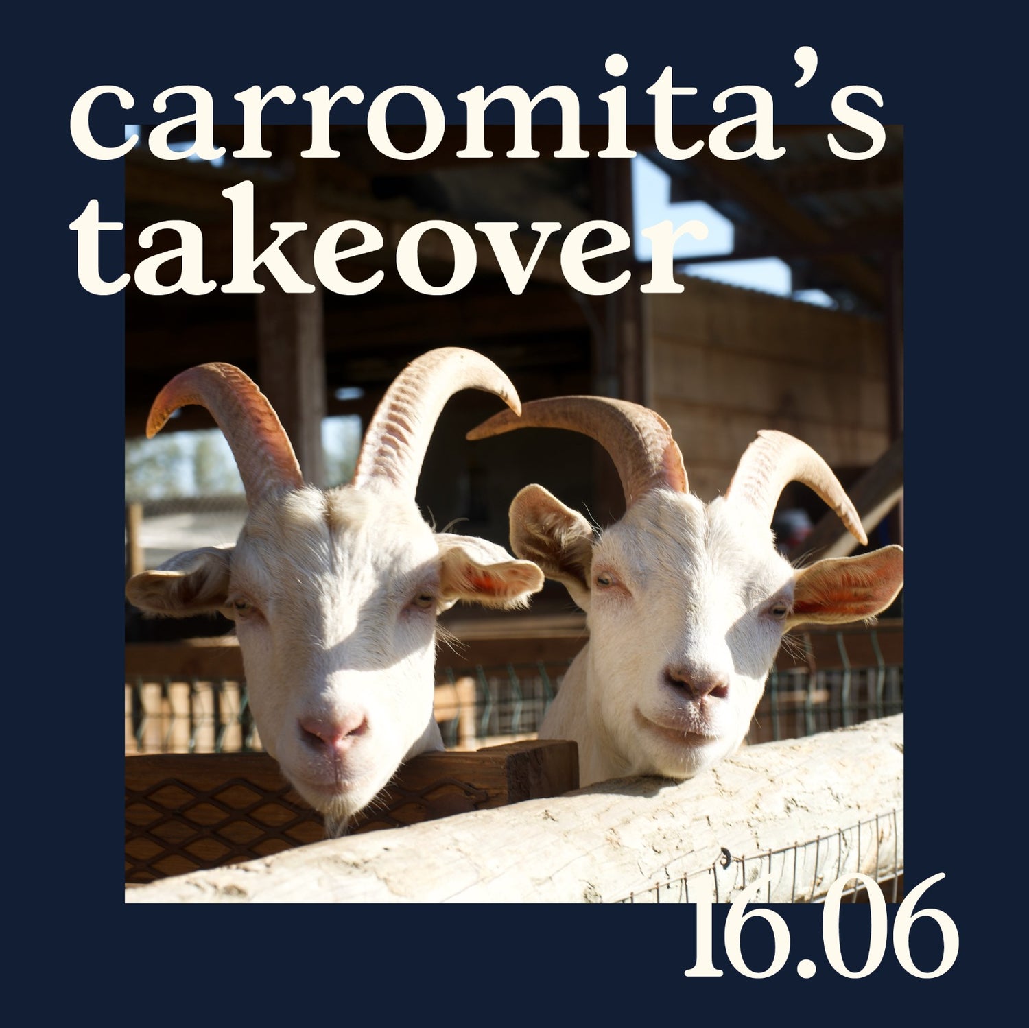 Carromita's Takeover - 16 de Junio, Secret Spot, 6:00 a 10:00 pm