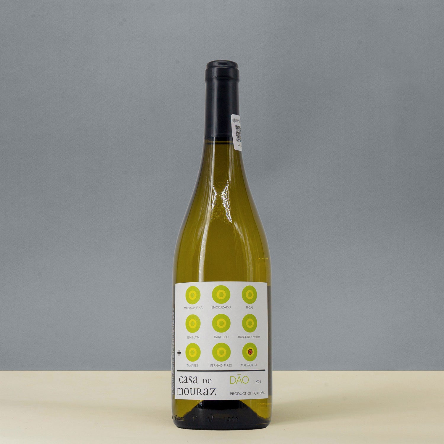 Casa de Mouraz Blanco - Encruzado, Malvasia-Fina, Bical, Cerceal-Branco, Rabo-de-Ovelha, Fernão-Pires, Uva-Cão, Síria.