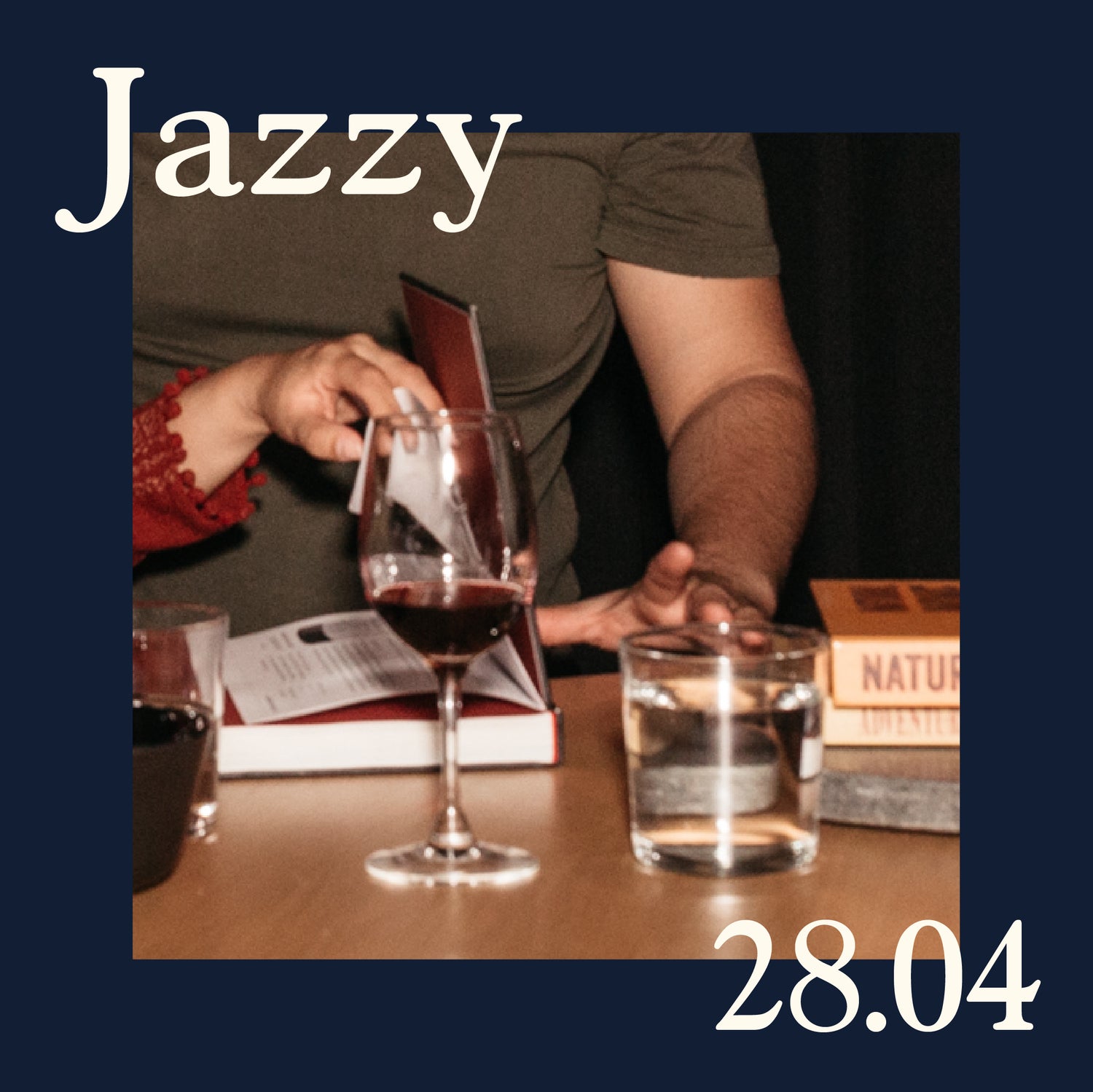 Jazzy - 28 de Abril, Secret Spot, 6:00 a 10:00 pm